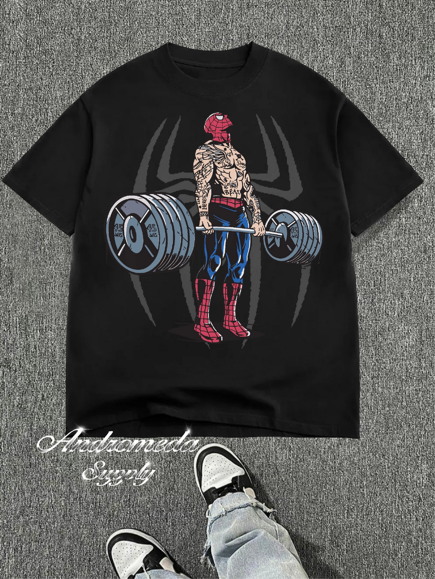 SPIDERMAN LIFTING TEE