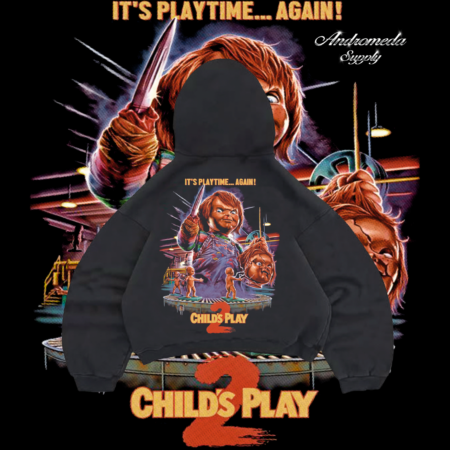 CHILDS PLAY 2 HOODIE