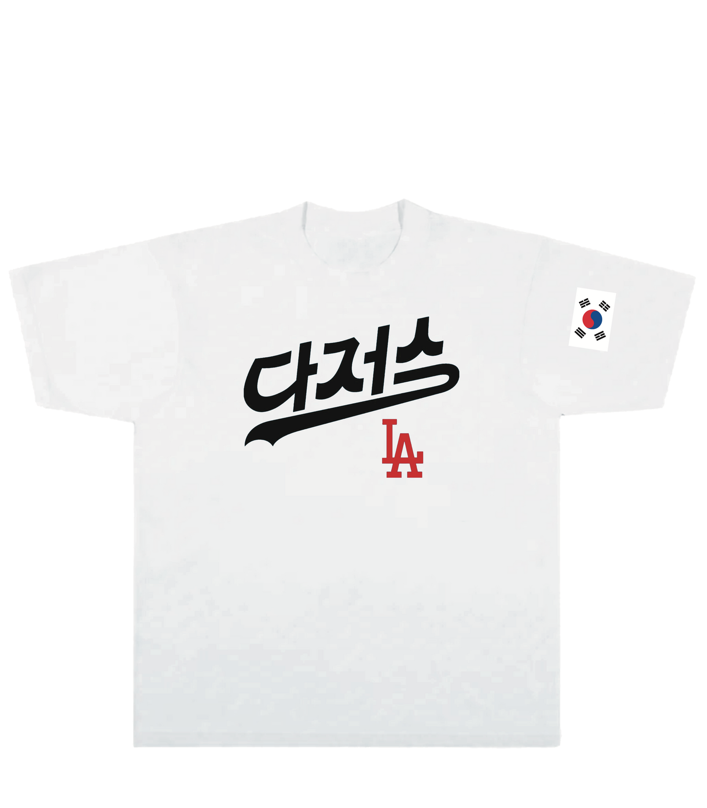 Korean Dodgers baseball T Shirt