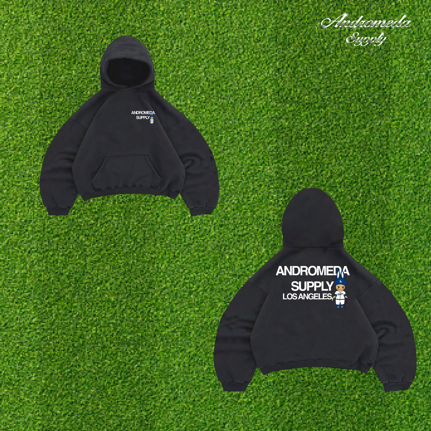 Sonny Dodgers Angel Hoodie by A.S