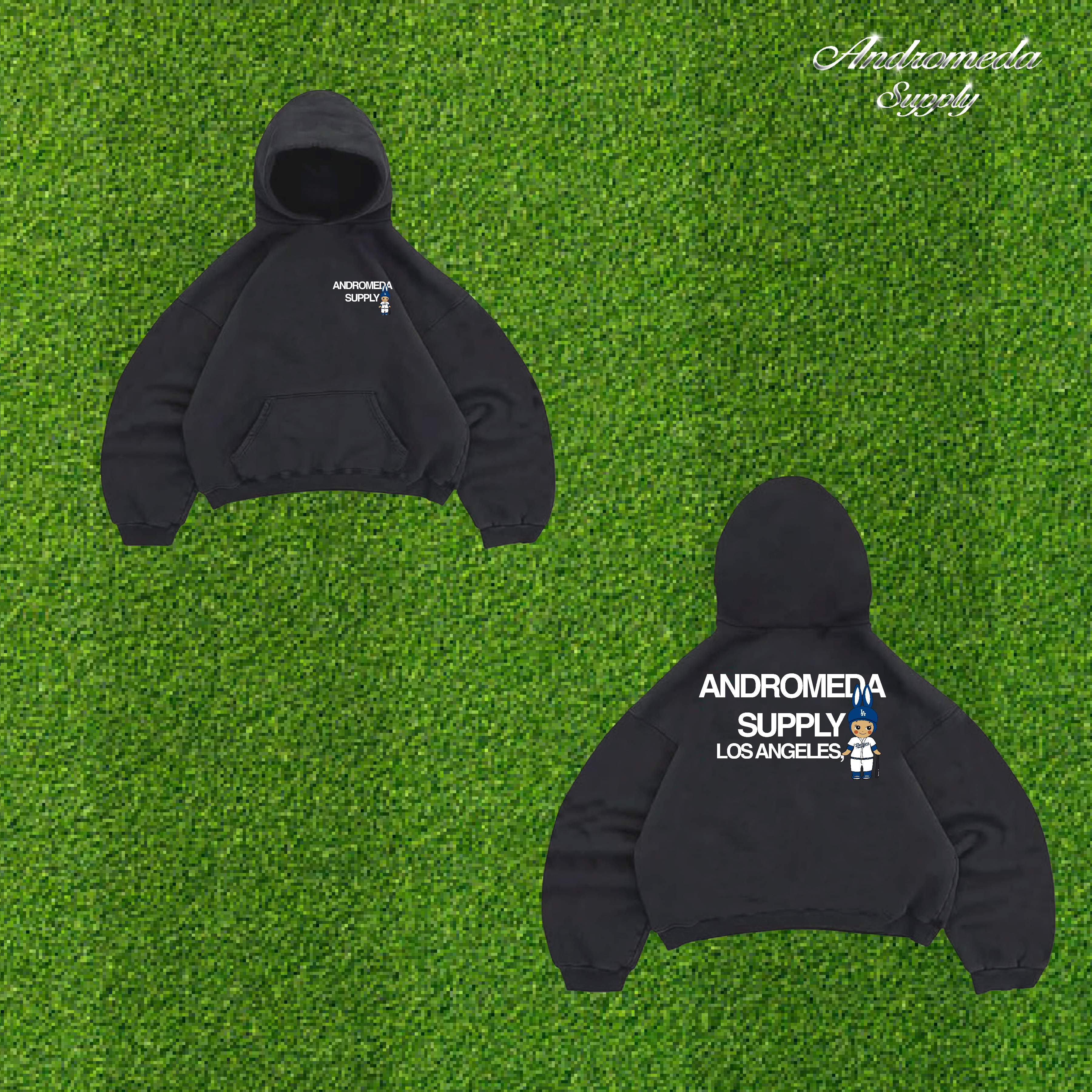 Sonny Dodgers Angel Hoodie by A.S