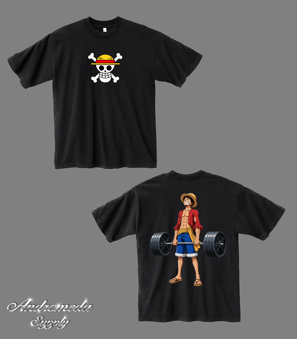 Luffy Deadlift tee
