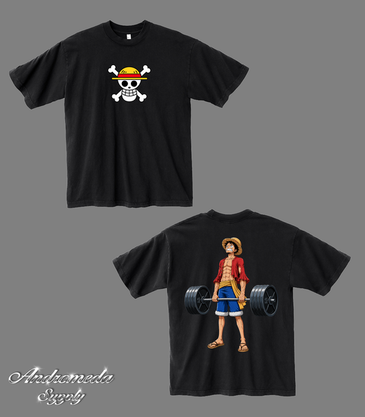 Luffy Deadlift tee